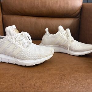 Adidas Cream Mesh Sneakers